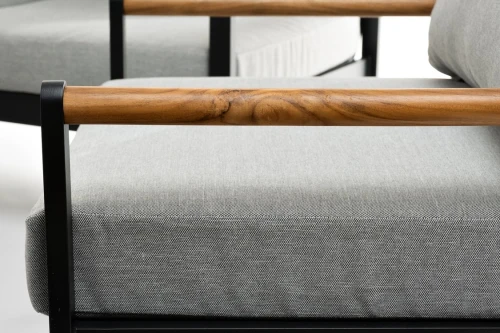 Лаунж зона из алюминия MAYA L темный графит  Joygarden