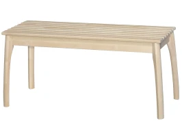 Скамья для прихожей массив, каркас лак