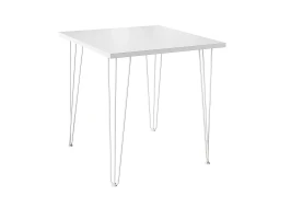 Стол обеденный квадратный TLC-1.2 White In 2S 732*750*750