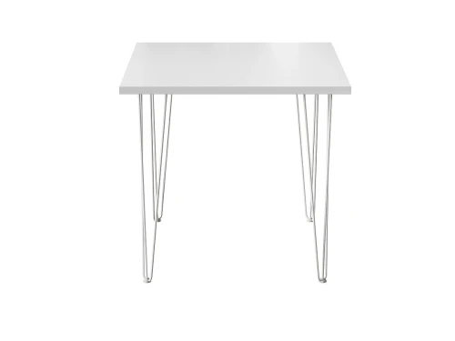Стол обеденный квадратный TLC-1.2 White In 2S 732*750*750