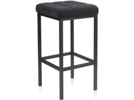 Стул «Камелот» ДП 2-07, велюр «Катания Черный», каркас черный матовый Стул «Камелот» ДП 2-07, велюр «Катания Черный», каркас черный матовый