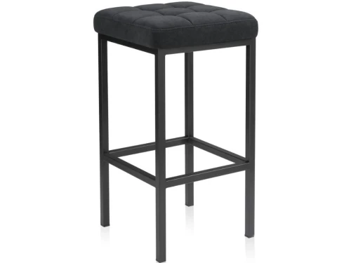 Стул «Камелот» ДП 2-07, велюр «Катания Черный», каркас черный матовый