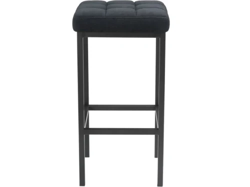 Стул «Камелот» ДП 2-07, велюр «Катания Черный», каркас черный матовый