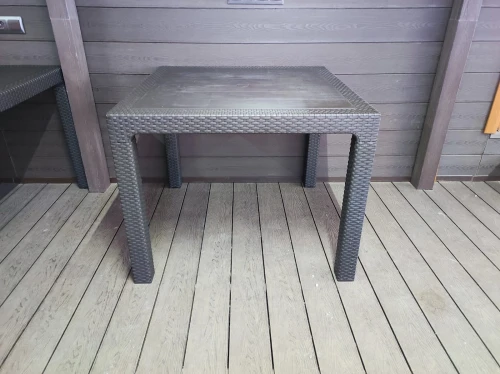 Комплект мебели под искусственный ротанг для отдыха Калифорния «California 4+1» с подушками на спину