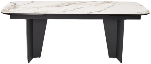 Стол MIKKEL 200 TL-188, испанская керамика / черный каркас, ®DISAUR