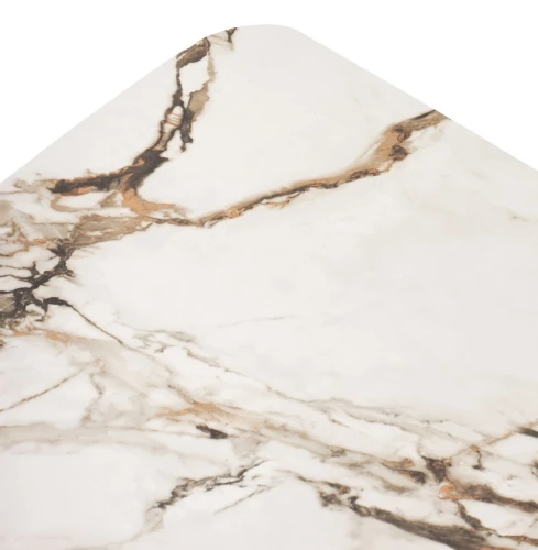 Стол MIKKEL 200 TL-188, испанская керамика / черный каркас, ®DISAUR