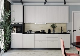 Кухонный гарнитур Хелмер 3000 Анкор МДФ прямой Кухонный гарнитур Хелмер 3000 Анкор МДФ прямой