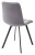 Стул CHILLI SQUARE BLUVEL-14 серый, велюр / черный каркас М-City