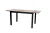 Стол Саен 30, Черный муар /клен каньон/ кромка черная