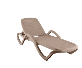 Шезлонг Клеопатра Ротанг “CLEOPATRA RATTAN”  -  Мокко