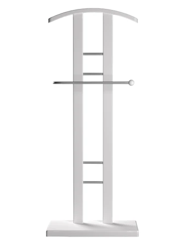 Вешалка костюмная ГАЛАНТ 321 металлик/белый