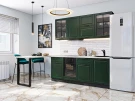 Готовый кухонный гарнитур Дублин-03 Special Green Graphite Готовый кухонный гарнитур Дублин-03 Special Green Graphite
