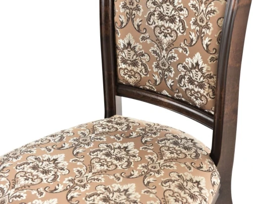 Стул «Кабриоль», Андрис вензель 37-1, орех темный