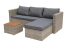 Набор мебели Окланд арт.GS003 светло-серый, серый 1 уп. (стол поливуд+2 дивана ротанг светло-серый, подушки серые) "Garden story" Набор мебели Окланд арт.GS003 светло-серый, серый 1 уп. (стол поливуд+2 дивана ротанг светло-серый, подушки серые) "Garden story"