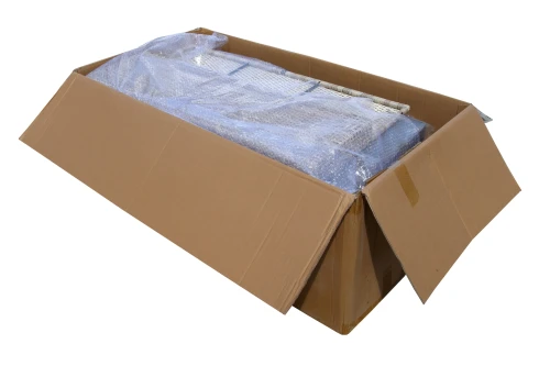 Набор мебели Окланд  арт.GS003 светло-серый, серый 1 уп. (стол поливуд+2 дивана ротанг светло-серый, подушки серые) "Garden story"