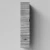 Пенал Марко 30 подвесной, дверь и ящик, ручки Хром, Лиственница структурная контрастно-серая ПВХ 64202, левый