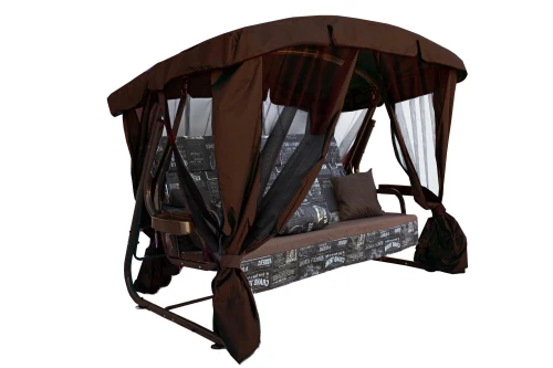 Качели садовые 3-х местные Ранго Премиум Веста арт.МС3310-2025