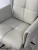 Стул STIG 360 град. поворот.  HF017-11 / HF017-12 Бежевый, экокожа / Черный каркас, ®DISAUR