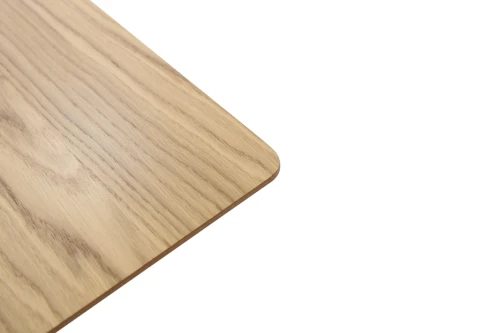 Стол раздвижной Плей 120(155)*80 Дуб Светлый/черн.