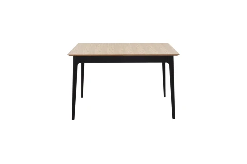 Стол раздвижной Плей 120(155)*80 Дуб Светлый/черн.