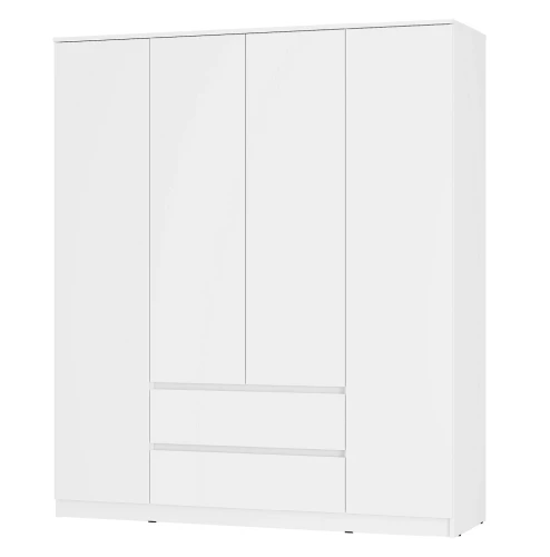 Шкаф с антресолью Симпл ШК-13, белый