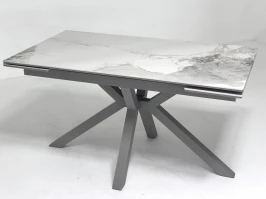 Стол Кентукки ЛАЙТ 140 PANDORA LIGHT, керамика / ЛАТТЕ, М-City