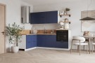 Готовая кухня КГ Угловой 1500*2250 (с пм) , Ежевика  Арника РМ