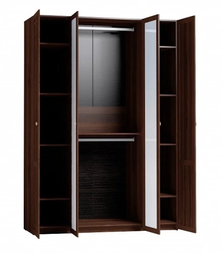 Шкаф для одежды и белья Sherlock 60, орех