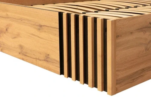 Спальня Либерти (опора h20) Дуб вотан/Черный