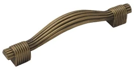 Ручка скоба мебельная RS-075 MAB Атласная Бронза 120*18*28