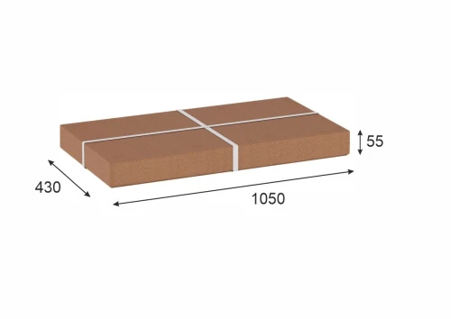 Вешалка костюмная ГАЛАНТ 340 металлик/ темно-коричневый