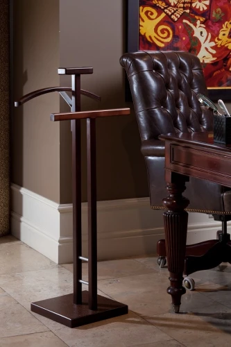 Вешалка костюмная ГАЛАНТ 340 металлик/ темно-коричневый