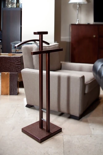 Вешалка костюмная ГАЛАНТ 340 металлик/ темно-коричневый