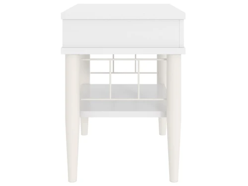 Тумба прикроватная ЛОРИ ММД 207, белый/белый
