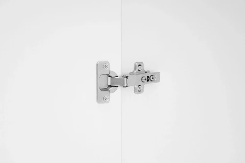 Шкаф распашной с наполнением (3 полки + 2 ящика + штанга) ШК 5 (800), Белый