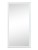 Зеркало настенное Ника белый 119,5 см x 60 см