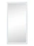 Зеркало настенное Ника белый 119,5 см x 60 см