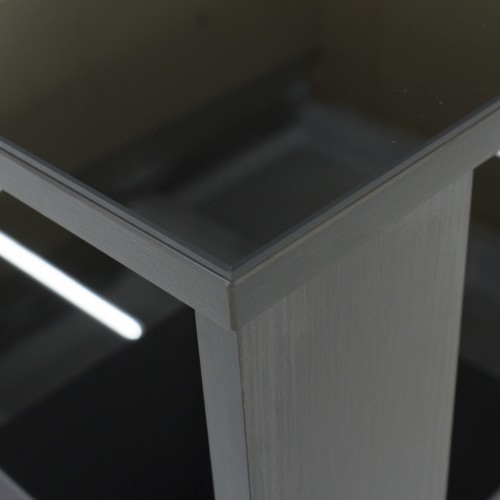 Стол журнальный BeautyStyle 6 венге/стекло черное