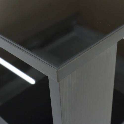 Стол журнальный BeautyStyle 6 венге/стекло черное