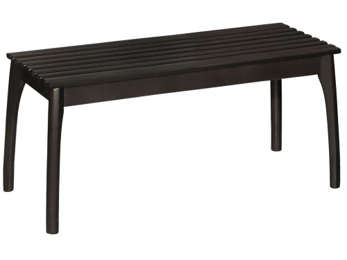 Скамья для прихожей массив, каркас венге