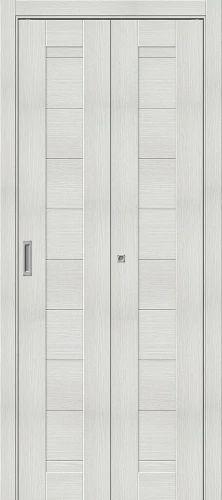 Складная дверь mr.wood Браво-21 Bianco Melinga