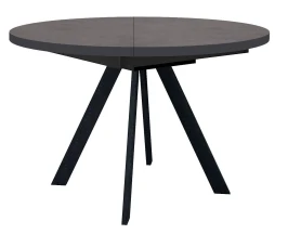 Стол DikLine RD100 Хромикс бронза/опоры черные