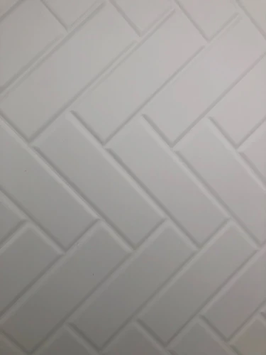 Кухонная панель 3D шеврон