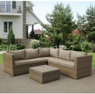 Комплект плетеной мебели YR825B Beige/Grey Комплект плетеной мебели YR825B Beige/Grey