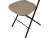 Стул складной Стефани ДП2-04, кожзам Линкольн беж, каркас арабискат