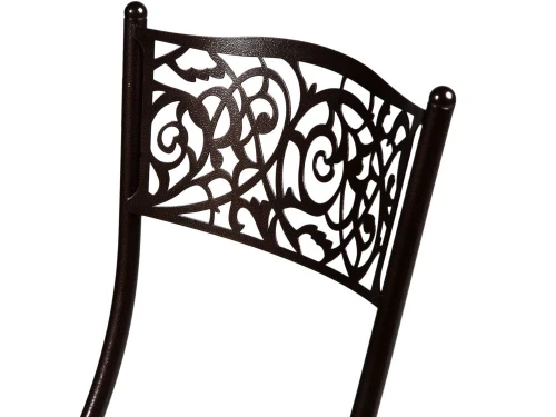 Стул складной Стефани ДП2-04, кожзам Линкольн беж, каркас арабискат