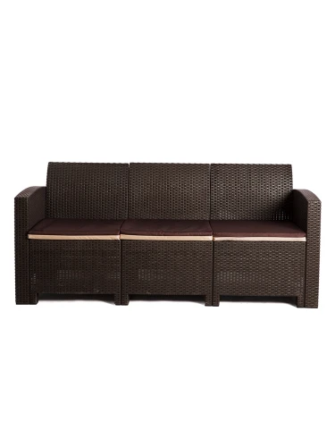 Комплект мебели под искусственный ротанг для отдыха Калифорния «California Family Maxi Set» арт.77787/77770/536 КД  -  2