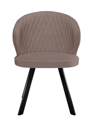 Стул DikLine 249 поворотный, K4 капучино, ножки черные