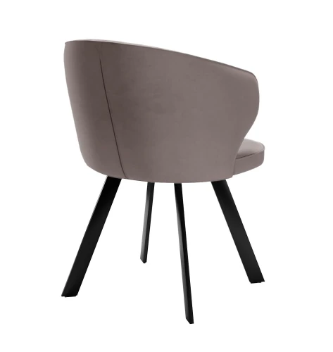 Стул DikLine 249 поворотный, K4 капучино, ножки черные