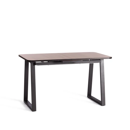 Стол MALTIDO ЛДСП/HPL/металл, 130 х 75+30 х 75 см, Дуб Вотан/чёрный